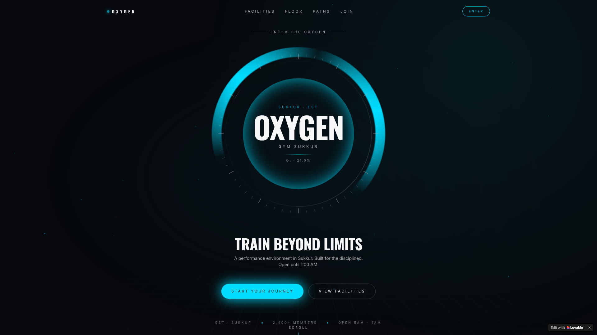 Oxygen Gym Sukkur